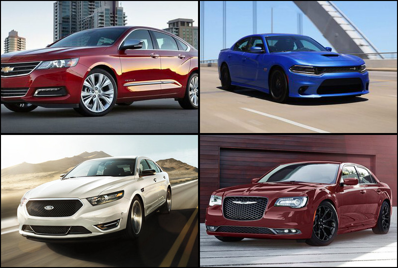 2012 2012 Best Selling Large Cars Market Share Graph