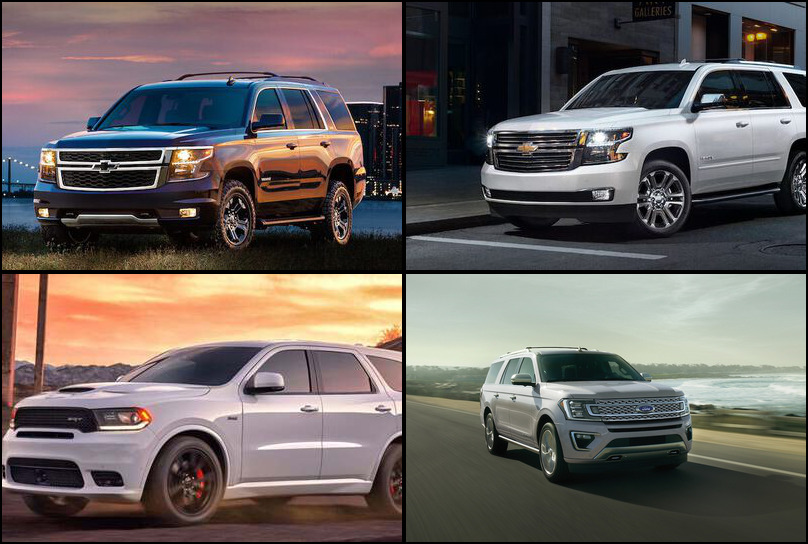 2012 2012 Best Selling Large SUVs Market Share Graph