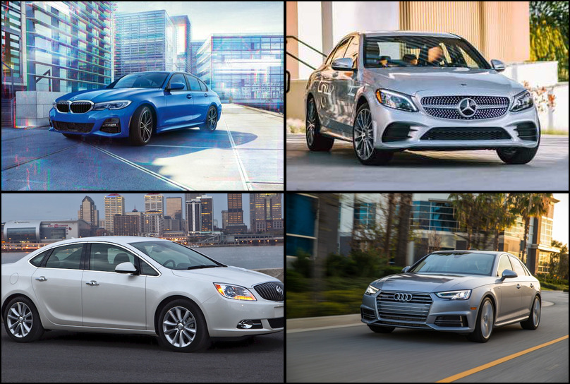 2012 2012 Best Selling Premium Compact Cars Market Share Graph