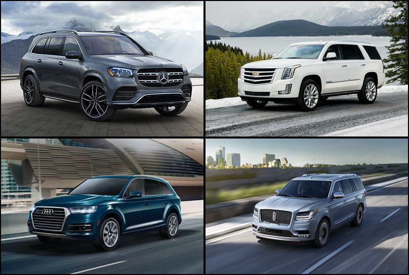 2012 2012 Best Selling Premium Large SUVs Market Share Graph