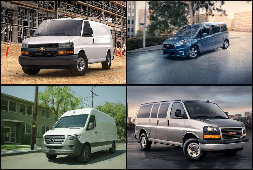 2013 2013 Best Selling Cargo/Passenger Vans Market Share Graph