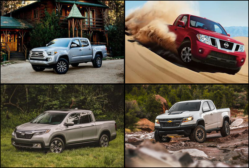 2013 2013 Best Selling Compact Pickup Trucks Market Share Graph