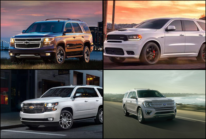 2013 2013 Best Selling Large SUVs Market Share Graph