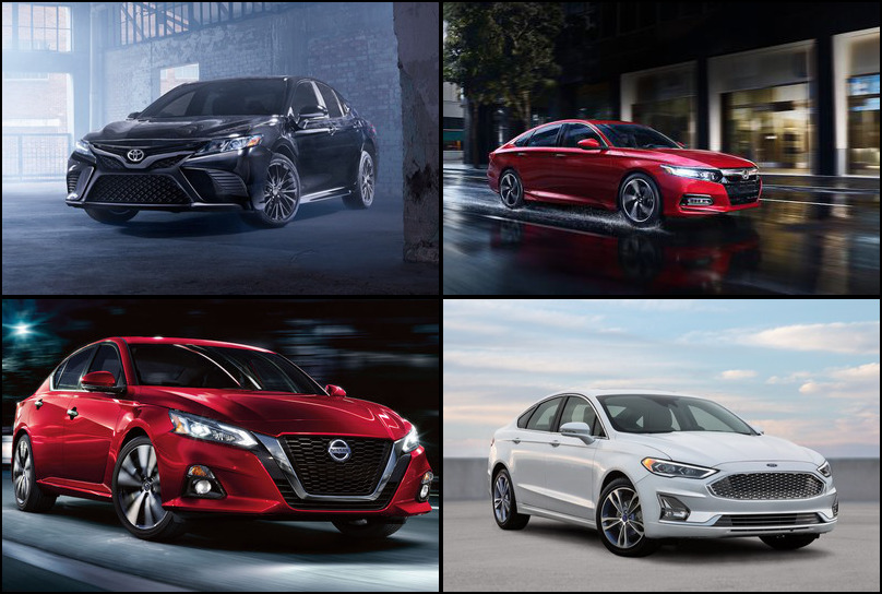 2013 2013 Best Selling Midsize Cars Market Share Graph