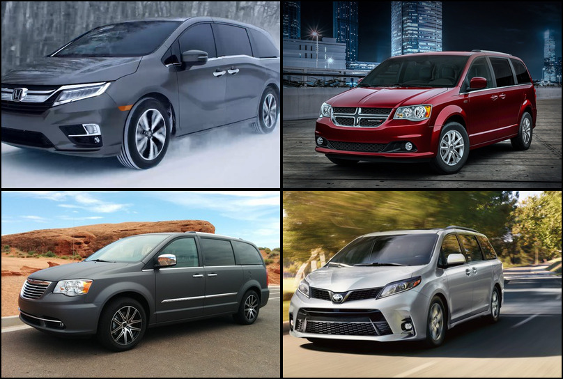 2013 2013 Best Selling Minivans Market Share Graph