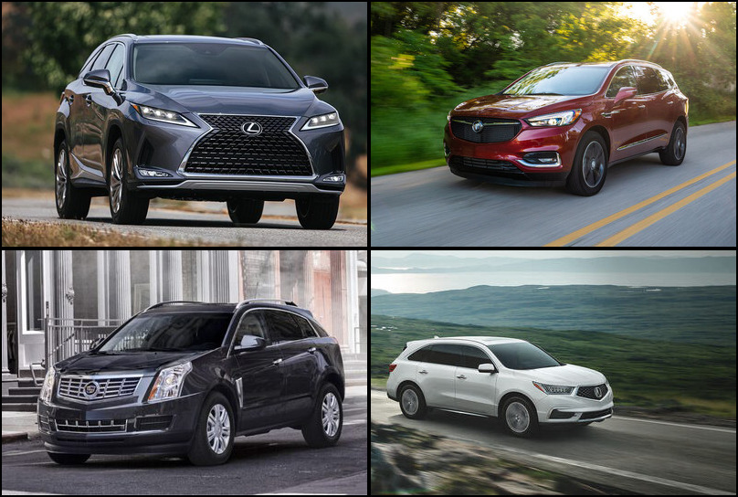 2013 2013 Best Selling Premium Midsize Crossover/SUVs Market Share Graph