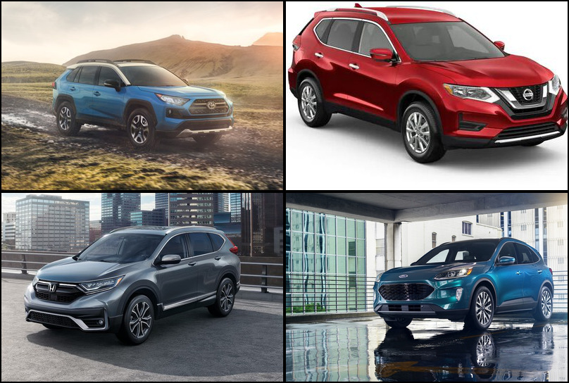 2017 2017 Best Selling Crossover/SUVS Market Share Graph