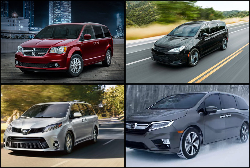 2017 2017 Best Selling Minivans Market Share Graph