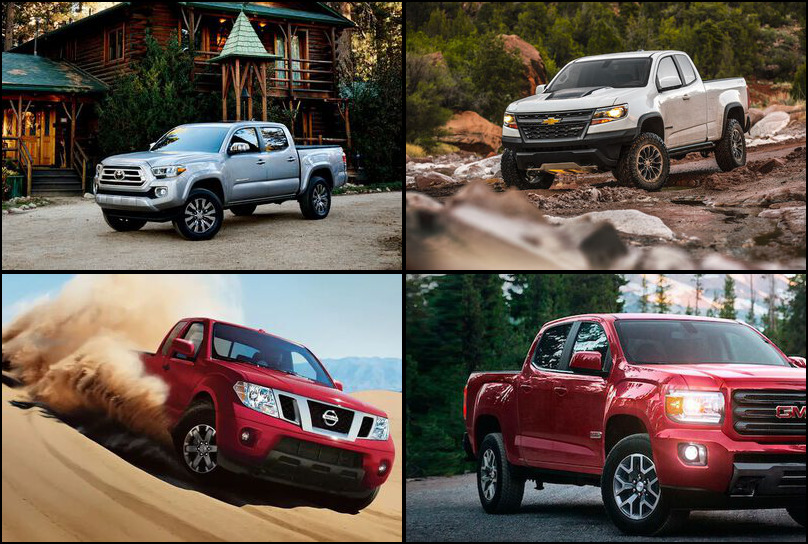 2018 2018 Best Selling Compact Pickup Trucks Market Share Graph