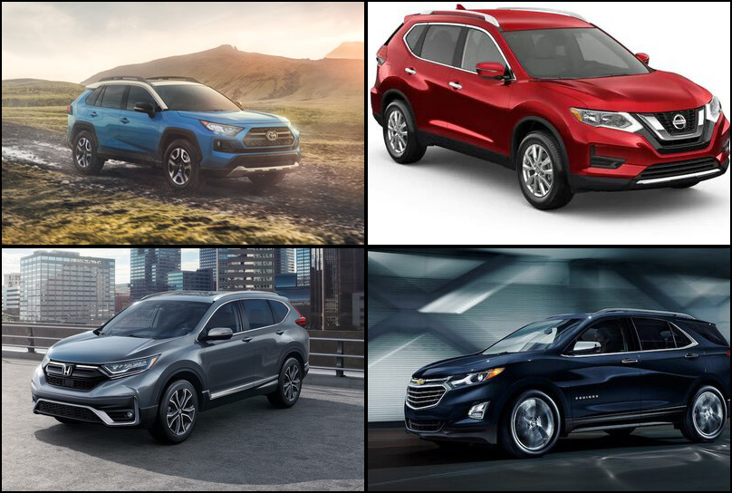 2018 2018 Best Selling Crossover/SUVS Market Share Graph